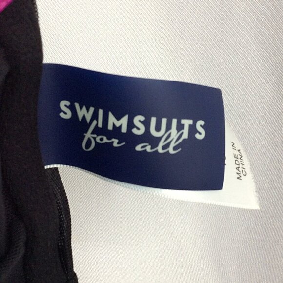 Swimsuits for All Women's Plus Size Bra Sized 46D Underwire Tankini Top - Picture 9 of 10